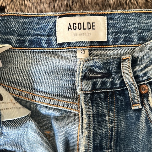 AGOLDE Riley High Rise Straight Crop - Picture 5 of 7